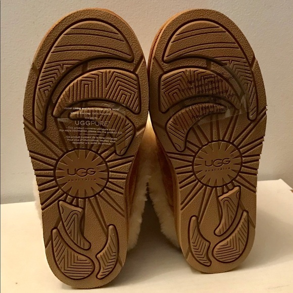 New Patten UGG Boots Tan Size 5 - Picture 3 of 4